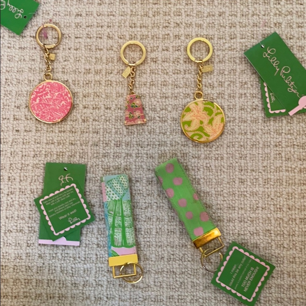 Lilly Pulitzer Key Chains
